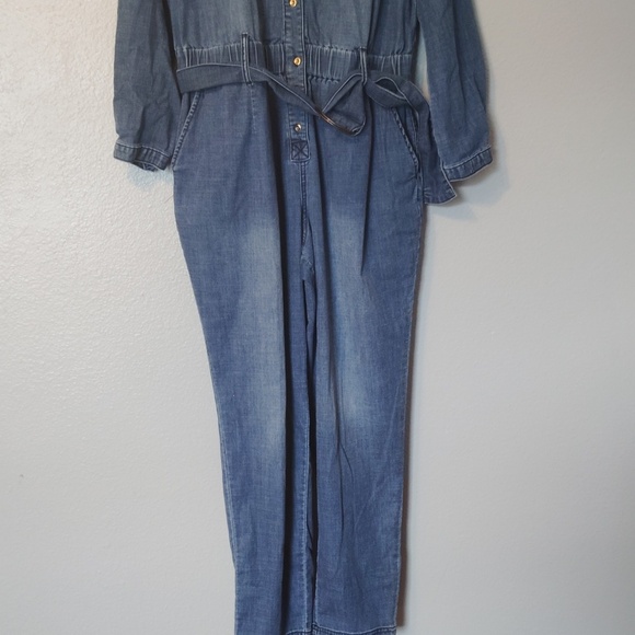 Lane Bryant Denim Jumpsuit Size 14 - Picture 4 of 13
